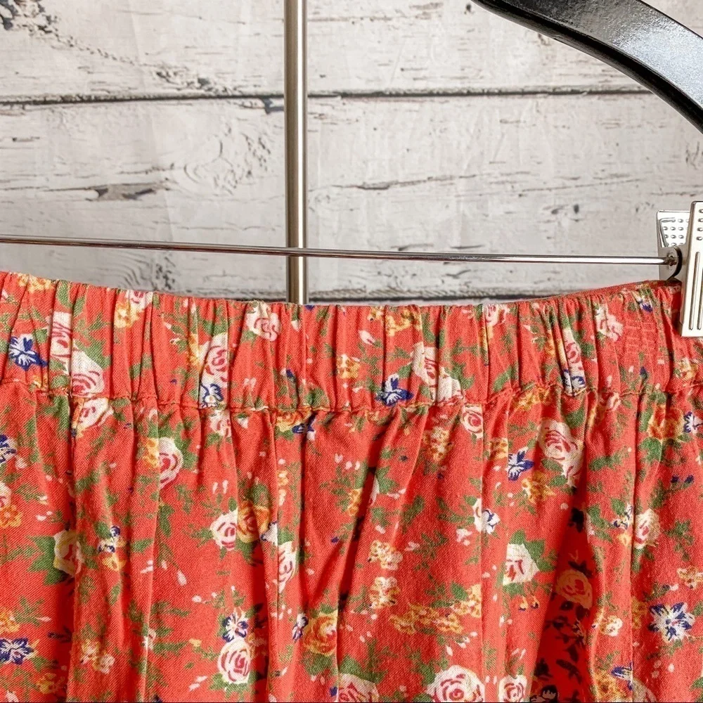 Urban Outfitters | Kimchi Blue Floral Buttondown Mini Skirt
